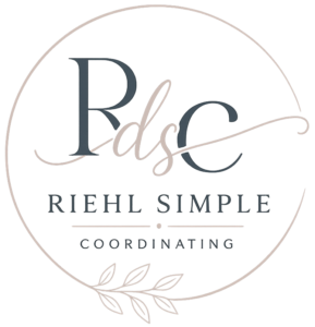 riehl simple coordinating logo | Links to home page